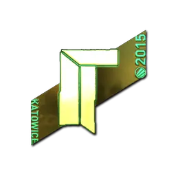 Sticker | Titan (Gold) | Katowice 2015