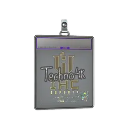 Sticker Slab | Techno4K (Glitter) | Antwerp 2022