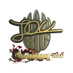 Sticker | JDC (Gold) | Shanghai 2024