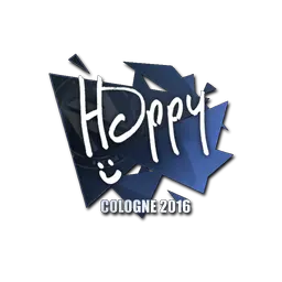 Sticker | Happy | Cologne 2016