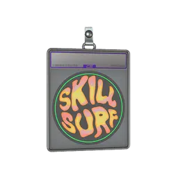Sticker Slab | Coral Skill Surf (Holo)