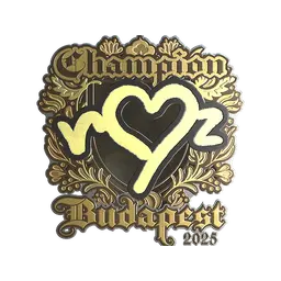 Sticker | ropz (Gold, Champion) | Budapest 2025