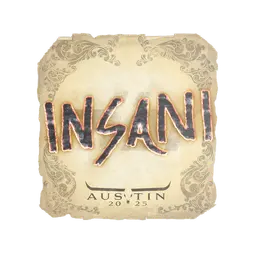 Sticker | insani | Austin 2025