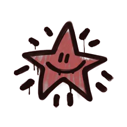Sealed Graffiti | Shining Star (Blood Red)