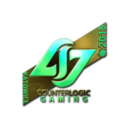 Sticker | Counter Logic Gaming (Gold) | Katowice 2015