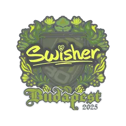 Sticker | Swisher | Budapest 2025