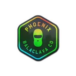 Sticker | Phoenix Balaclava Co. (Holo)