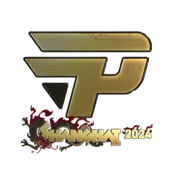 Sticker | paiN Gaming (Gold) | Shanghai 2024