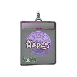Sticker Slab | hades (Holo) | Paris 2023