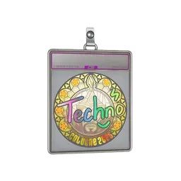 Sticker Slab | Techno4K (Holo) | Cologne 2026