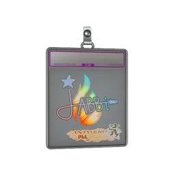 Sticker Slab | jabbi (Holo) | Antwerp 2022