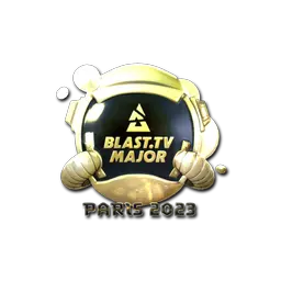 Sticker | BLAST.tv (Gold) | Paris 2023