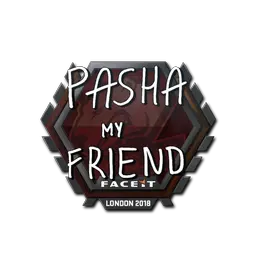 Sticker | pashaBiceps | London 2018