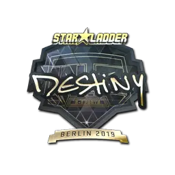 Sticker | DeStiNy (Gold) | Berlin 2019