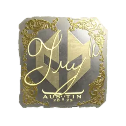 Sticker | TRY (Gold) | Austin 2025
