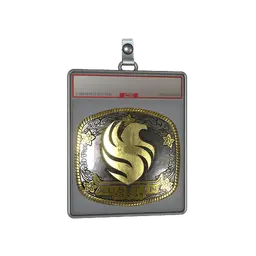 Sticker Slab | Falcons (Gold) | Austin 2025