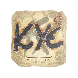 Sticker | kye | Austin 2025