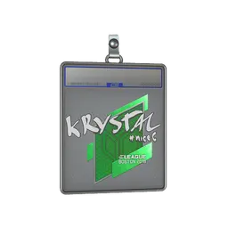 Sticker Slab | kRYSTAL | Boston 2018