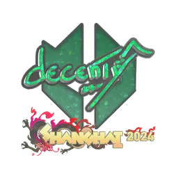 Sticker | decenty (Glitter) | Shanghai 2024
