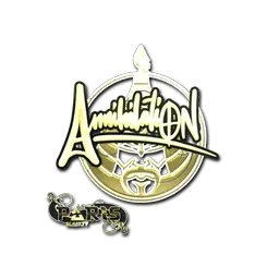 Sticker | ANNIHILATION (Gold) | Paris 2023