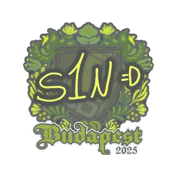 Sticker | s1n | Budapest 2025