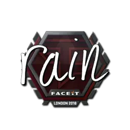 Sticker | rain | London 2018