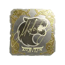 Sticker | molodoy (Gold) | Austin 2025