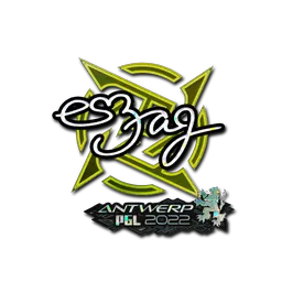 Sticker | es3tag (Glitter) | Antwerp 2022