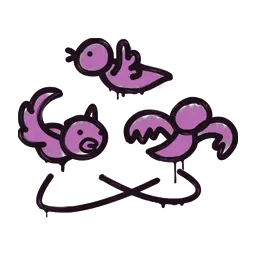 Sealed Graffiti | Dizzy (Bazooka Pink)