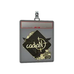 Sticker Slab | cadiaN (Gold) | Rio 2022