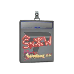 Sticker Slab | snow | Shanghai 2024
