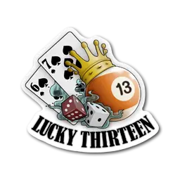 Sticker | Lucky 13