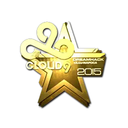 Sticker | Cloud9 (Gold) | Cluj-Napoca 2015