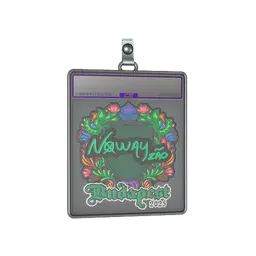 Sticker Slab | noway (Embroidered) | Budapest 2025