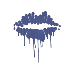 Sealed Graffiti | Kiss (SWAT Blue)