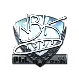 Sticker | NBK- (Foil) | Krakow 2017