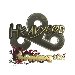Sticker | Heavygod (Gold) | Shanghai 2024