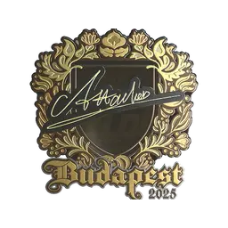 Sticker | Attacker (Gold) | Budapest 2025
