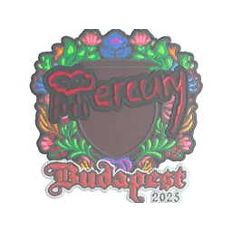 Sticker | Mercury (Embroidered) | Budapest 2025