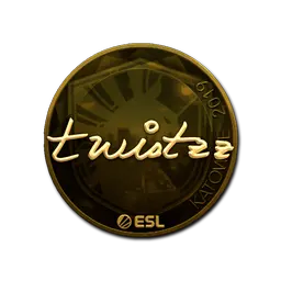 Sticker | Twistzz (Gold) | Katowice 2019