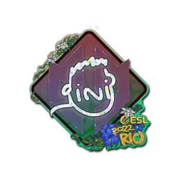 Sticker | VINI (Glitter) | Rio 2022