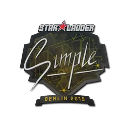 Sticker | s1mple | Berlin 2019