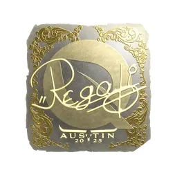 Sticker | regali (Gold) | Austin 2025