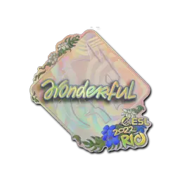 Sticker | w0nderful (Holo) | Rio 2022