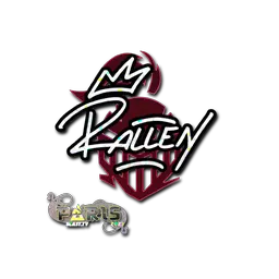 Sticker | rallen (Glitter) | Paris 2023