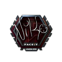 Sticker | niko (Foil)  | London 2018