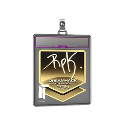 Sticker Slab | RpK (Gold) | Cluj-Napoca 2015