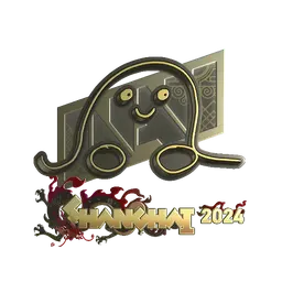 Sticker | jL (Gold) | Shanghai 2024