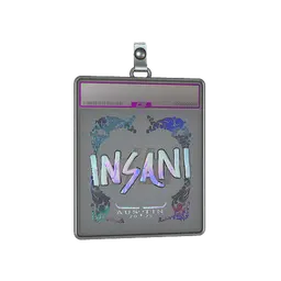 Sticker Slab | insani (Holo) | Austin 2025