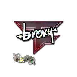Sticker | broky (Glitter) | Paris 2023